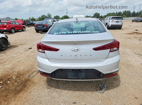 KMHD84LF6KU771345 2019 HYUNDAI ELANTRA Серебряный Вид сзади
