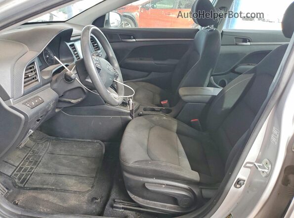 KMHD84LF6KU816073 2019 HYUNDAI ELANTRA Silver Vista interior delantera