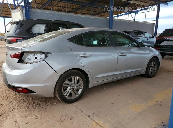 KMHD84LF6KU816073 2019 HYUNDAI ELANTRA Silver Trasero derecho