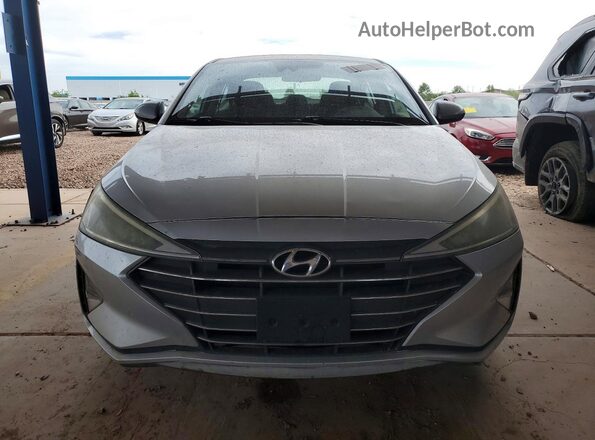 KMHD84LF6KU816073 2019 HYUNDAI ELANTRA Silver Vista frontal