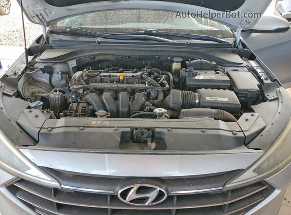 KMHD84LF6KU816073 2019 HYUNDAI ELANTRA Silver Vista interior trasera