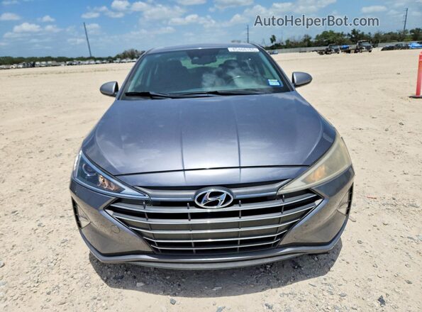 KMHD84LF6KU826070 2019 HYUNDAI ELANTRA Gray Vista frontal