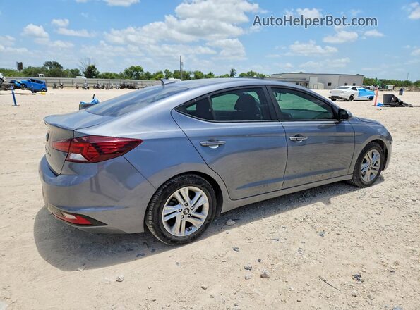 KMHD84LF6KU826070 2019 HYUNDAI ELANTRA Gray Trasero derecho