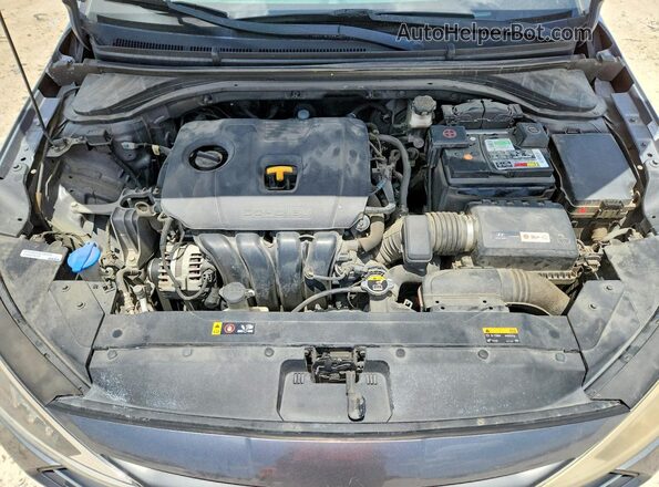 KMHD84LF6KU826070 2019 HYUNDAI ELANTRA Gray Vista interior trasera