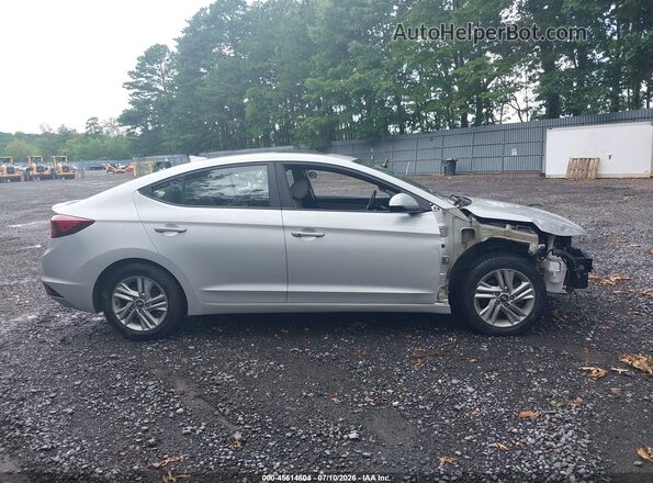 KMHD84LF6KU848733 2019 HYUNDAI ELANTRA Silver Вид задньої частини салону