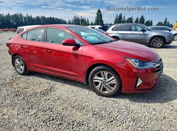 KMHD84LF6LU024152 2020 HYUNDAI ELANTRA Red Front right