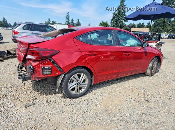 KMHD84LF6LU024152 2020 HYUNDAI ELANTRA Red Rear right