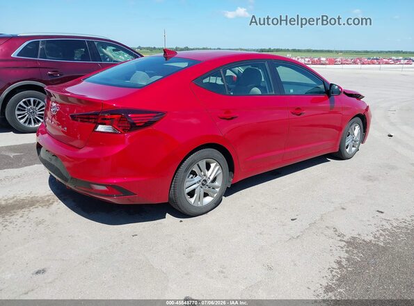 KMHD84LF6LU027939 2020 HYUNDAI ELANTRA Red Tył prawy