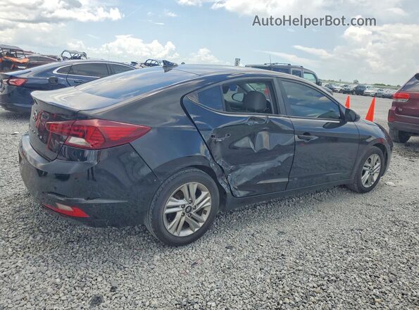 KMHD84LF6LU039458 2020 HYUNDAI ELANTRA Black Tył prawy