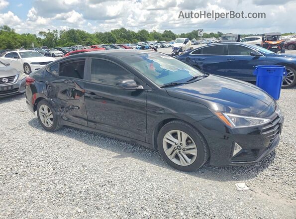 KMHD84LF6LU039458 2020 HYUNDAI ELANTRA Black Przód prawy