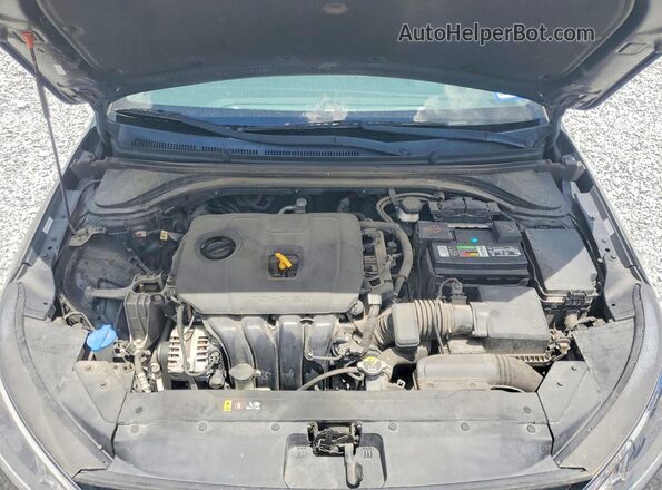 KMHD84LF6LU039458 2020 HYUNDAI ELANTRA Black Widok wnętrza z tyłu