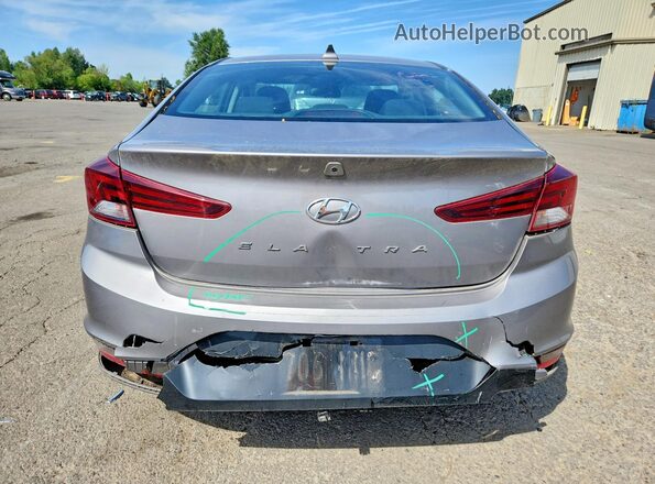 KMHD84LF6LU072153 2020 HYUNDAI ELANTRA Серый Вид сзади