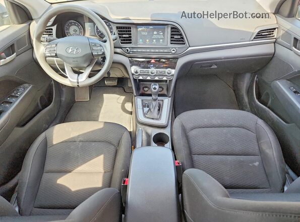 KMHD84LF6LU072153 2020 HYUNDAI ELANTRA Серый Вид панели приборов