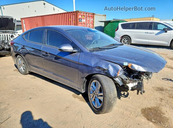 KMHD84LF6LU970123 2020 HYUNDAI ELANTRA Gray წინა მარჯვენა