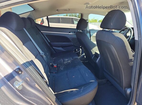 KMHD84LF6LU970123 2020 HYUNDAI ELANTRA Gray უკანა სავარძლების ხედი