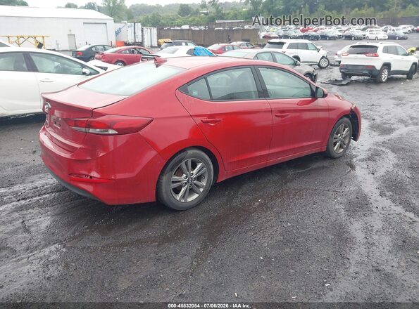 KMHD84LF7HU144730 2017 HYUNDAI ELANTRA Red Հետևի աջ