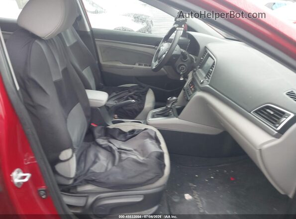 KMHD84LF7HU144730 2017 HYUNDAI ELANTRA Red Սալոնի դիմացի տեսք