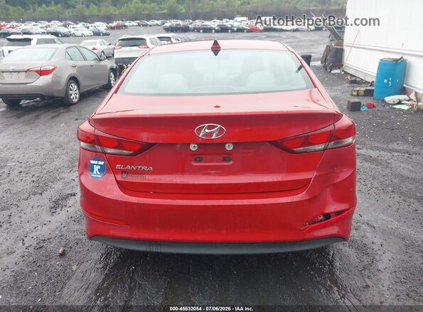 KMHD84LF7HU144730 2017 HYUNDAI ELANTRA Red 