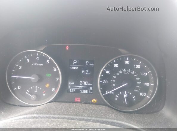 KMHD84LF7HU144730 2017 HYUNDAI ELANTRA Red Հետևի նստատեղերի տեսք