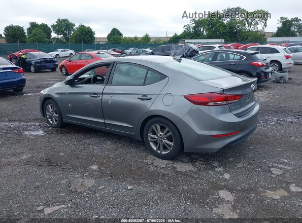 KMHD84LF7HU169935 2017 HYUNDAI ELANTRA Gray Задня ліва чверть