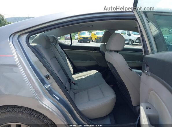 KMHD84LF7HU208541 2017 HYUNDAI ELANTRA Gray Widok naklejki z numerem VIN
