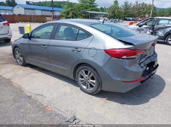 KMHD84LF7HU208541 2017 HYUNDAI ELANTRA Gray Tył lewy