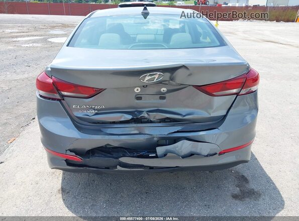 KMHD84LF7HU208541 2017 HYUNDAI ELANTRA Gray Widok z przodu