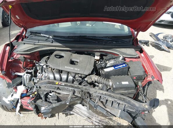 KMHD84LF7HU284941 2017 HYUNDAI ELANTRA Red Rear view