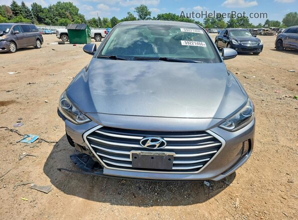 KMHD84LF7HU354180 2017 HYUNDAI ELANTRA Gray Вид спереду
