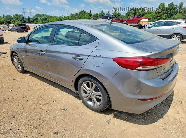KMHD84LF7HU354180 2017 HYUNDAI ELANTRA Gray Задня ліва чверть