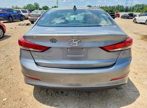 KMHD84LF7HU354180 2017 HYUNDAI ELANTRA Gray Вид ззаду