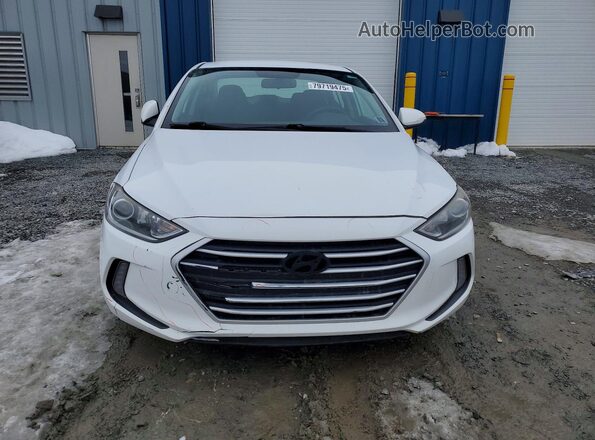 KMHD84LF7HU426172 2017 HYUNDAI ELANTRA White Вид спереду