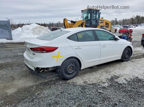 KMHD84LF7HU426172 2017 HYUNDAI ELANTRA White Задня права чверть