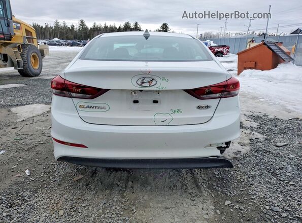 KMHD84LF7HU426172 2017 HYUNDAI ELANTRA White Вид ззаду