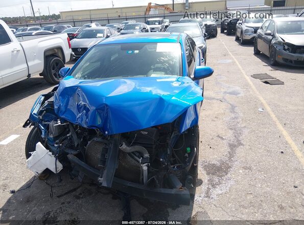 KMHD84LF7JU608914 2018 HYUNDAI ELANTRA Синий Вид щитка приборов