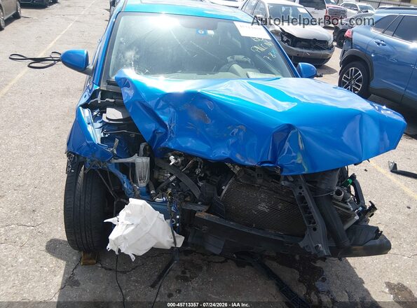 KMHD84LF7JU608914 2018 HYUNDAI ELANTRA Синий Вид спереди
