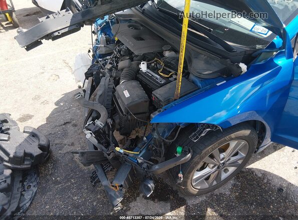 KMHD84LF7JU608914 2018 HYUNDAI ELANTRA Синий Вид сзади