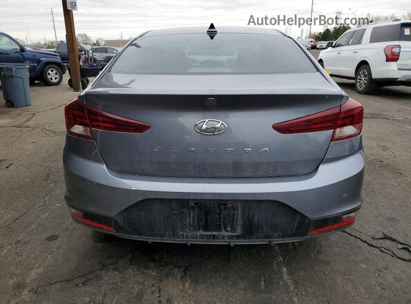 KMHD84LF7KU820780 2019 HYUNDAI ELANTRA Серый Вид сзади