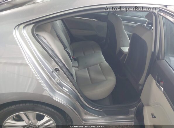 KMHD84LF7KU876752 2019 HYUNDAI ELANTRA Silver Vista de la etiqueta del VIN