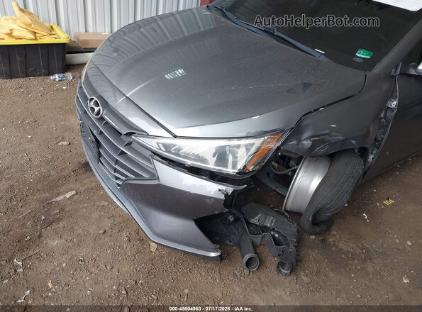 KMHD84LF7KU876752 2019 HYUNDAI ELANTRA Silver Vista frontal