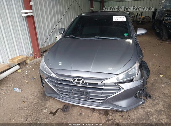 KMHD84LF7KU876752 2019 HYUNDAI ELANTRA Silver Vista del salpicadero