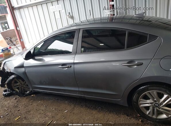 KMHD84LF7KU876752 2019 HYUNDAI ELANTRA Silver Vista interior trasera