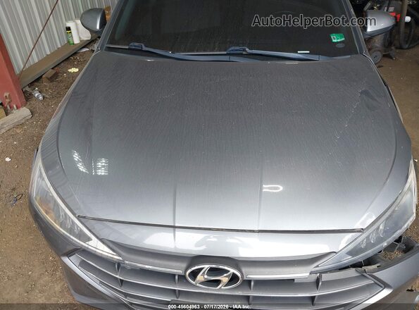 KMHD84LF7KU876752 2019 HYUNDAI ELANTRA Silver Vista trasera