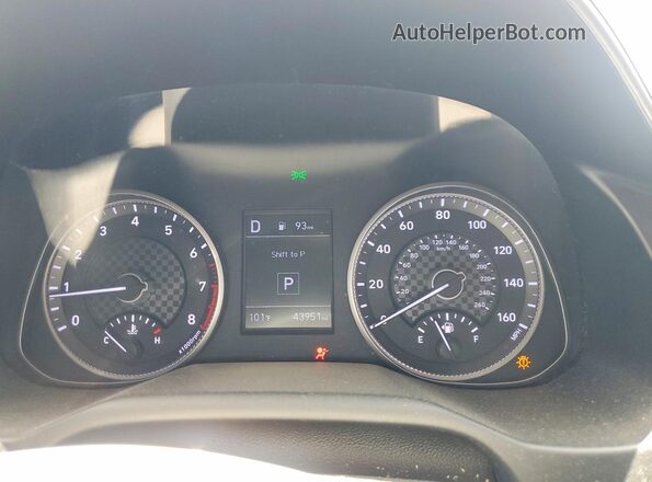 KMHD84LF7LU040571 2020 HYUNDAI ELANTRA Tan Vista del cuadro de instrumentos