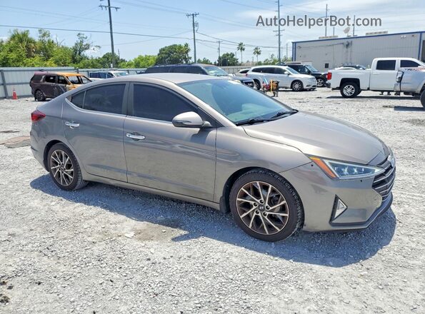 KMHD84LF7LU040571 2020 HYUNDAI ELANTRA Tan Delantero derecho