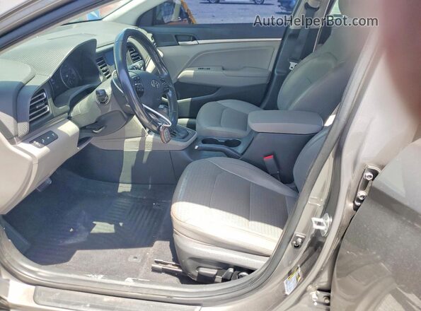 KMHD84LF7LU040571 2020 HYUNDAI ELANTRA Tan Vista interior delantera