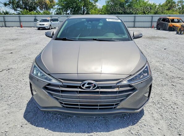 KMHD84LF7LU040571 2020 HYUNDAI ELANTRA Tan Vista frontal