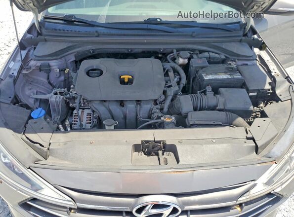 KMHD84LF7LU040571 2020 HYUNDAI ELANTRA Tan Vista interior trasera