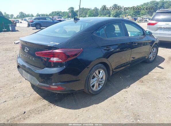 KMHD84LF7LU058097 2020 HYUNDAI ELANTRA Черный Задняя правая четверть