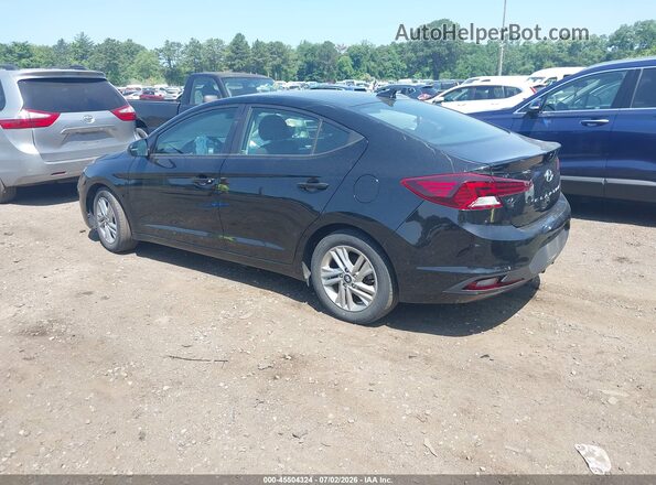 KMHD84LF7LU058097 2020 HYUNDAI ELANTRA Черный Задняя левая четверть